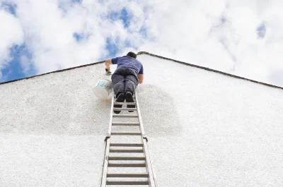 Peinture extérieure à Chassagnes — façades et ravalement